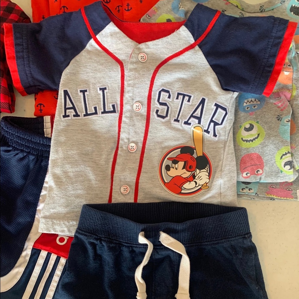 Toddler Baseball Mickey Mouse Set